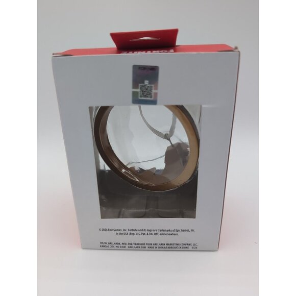 Fortnite Victory Crown 2024 Hallmark Christmas Tree Ornament Epic Games Gold NIB - Picture 2 of 2